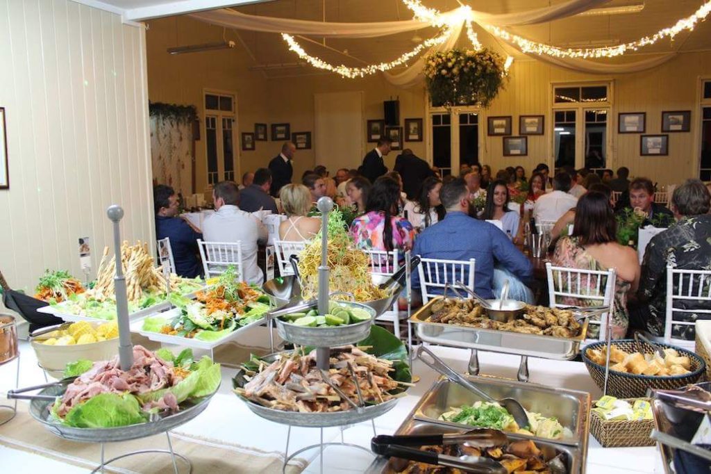 Mapleton Hall wedding reception