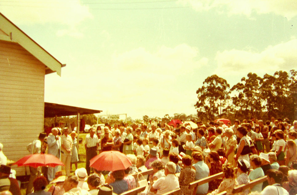 Vintage Mapleton Hall event